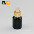 wholesale custom 30ml glass black dropper bottle